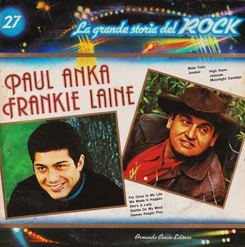 LP gebruikt - Paul Anka - Paul Anka / Frankie Laine, Verzenden, Zo goed als nieuw, Overige formaten
