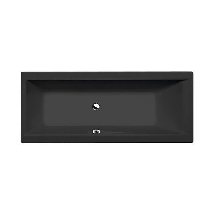 Ligbad Polysan Cleo Inbouw 170x70x48 cm Mat Zwart, Doe-het-zelf en Verbouw, Sanitair, Bad, Nieuw, Ophalen of Verzenden