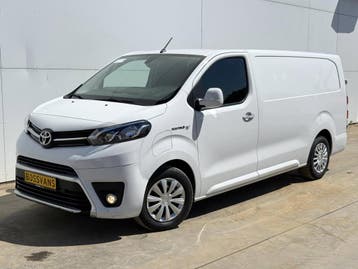 Toyota ProAce Toyota Electric 75kWh 136PK, Automaat, Stof, Gebruikt, Zwart