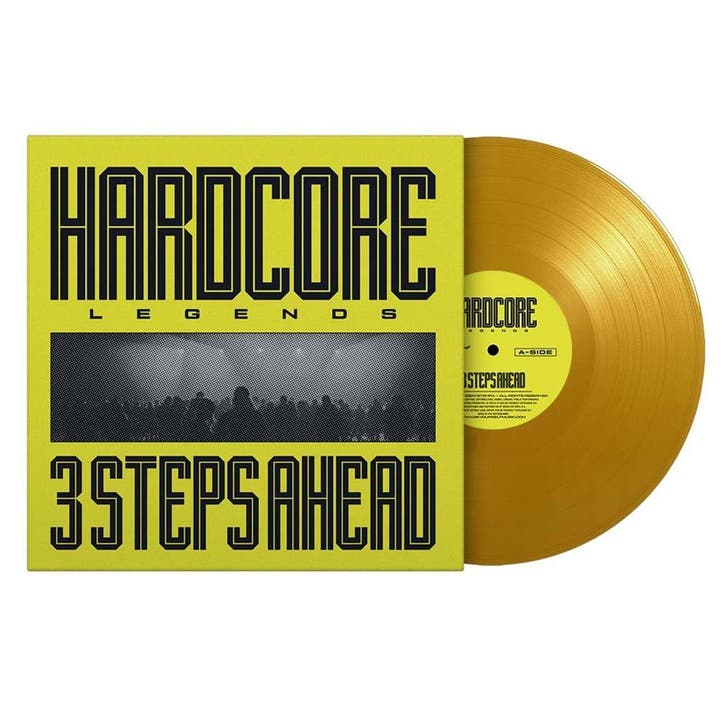 3 Steps Ahead - Hardcore Legends LP Coloured Vinyl, Cd's en Dvd's, Vinyl | Overige Vinyl, Verzenden