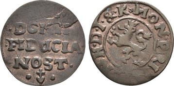 1/4 Stueber In Domin Fiducia Nost o J Jever: Carl Wilhelm..., Verzenden