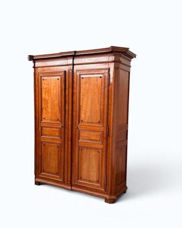 Kast - kleding kast, Linnenkast, cabinet - Kersenhout - Zeer
