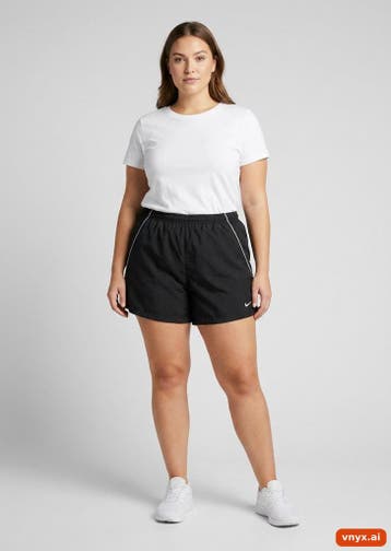 Nike Korte broeken Dames maat WW34 / L32 Zwart Vintage, Ophalen of Verzenden, Nieuw