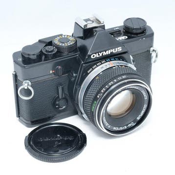 Olympus OM-1 + F.Zuiko Auto-S 1,8/50mm | Analoge camera, Nieuw