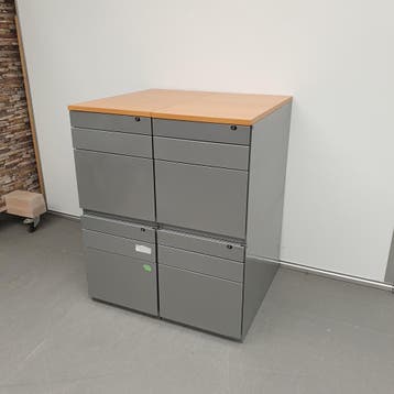 Ahrend 4-delig ladeblok met 8 lades - 105x85x76 cm, Ophalen of Verzenden, Nieuw
