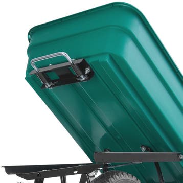 Transportkar Cubbi met luchtbanden draagkracht 120kg - groen, Verzenden, Nieuw