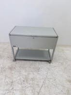 Atlanta verrijdbare archiefkast hangmappen grijs metaal, Vergader- of Presentatieruimte, Ophalen of Verzenden, Gebruikt, Kast