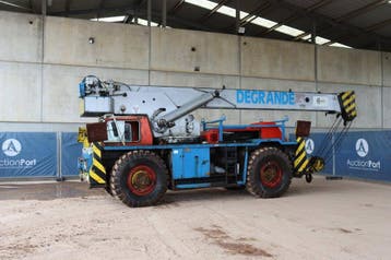 Veiling: Telescoopkraan Grove Diesel, Ophalen, Kraan