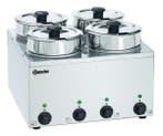 Bain Marie | Hotpot | RVS | 4x 3.5L | 230V |, Verzenden, Nieuw in verpakking