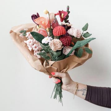 Boeket Haken, A La Sascha - Haakboek vol bloemenpatronen, Boeken, Ophalen of Verzenden, Nieuw