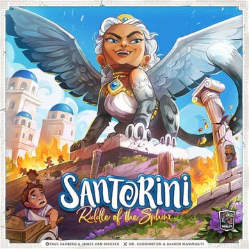 Santorini - Riddle of the Sphinx (Retail) | Roxley Games -, Hobby en Vrije tijd, Verzenden, Nieuw