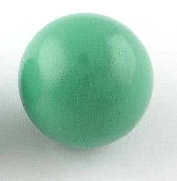 Klankbolletje voor Engelenroeper – Ø 16 mm – zeegroen, Ophalen of Verzenden, Nieuw, Kraal