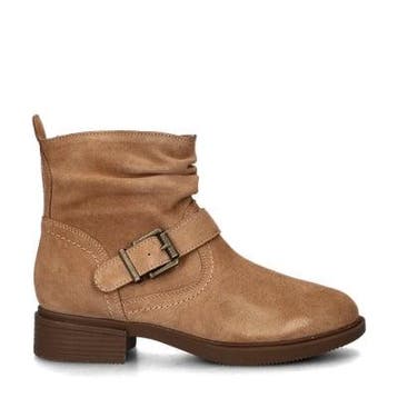 Skechers Tenley rits- & gesloten boots voor dames, Skechers, Verzenden, Beige, Lage of Enkellaarzen