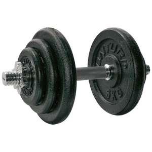 Tunturi Dumbbellset 20kg - with 1 Bar Screw, Sport en Fitness, Fitnessmaterialen, Verzenden, Nieuw, Dumbbell