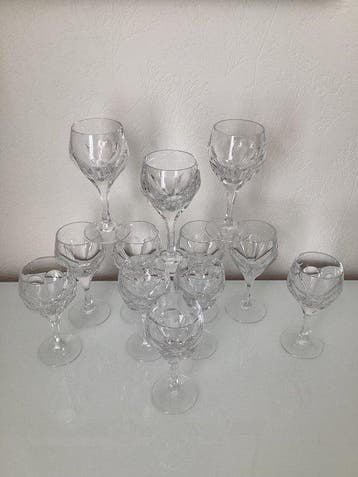Nachtmann - Wijnglas (12) - Ontwerp “Sonja” - Kristal