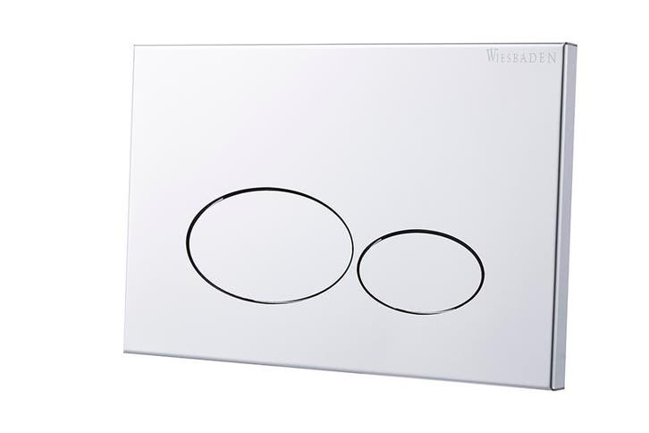X32 Metal drukplaat voor inbouwreservoir chroom, Doe-het-zelf en Verbouw, Sanitair, Ophalen of Verzenden