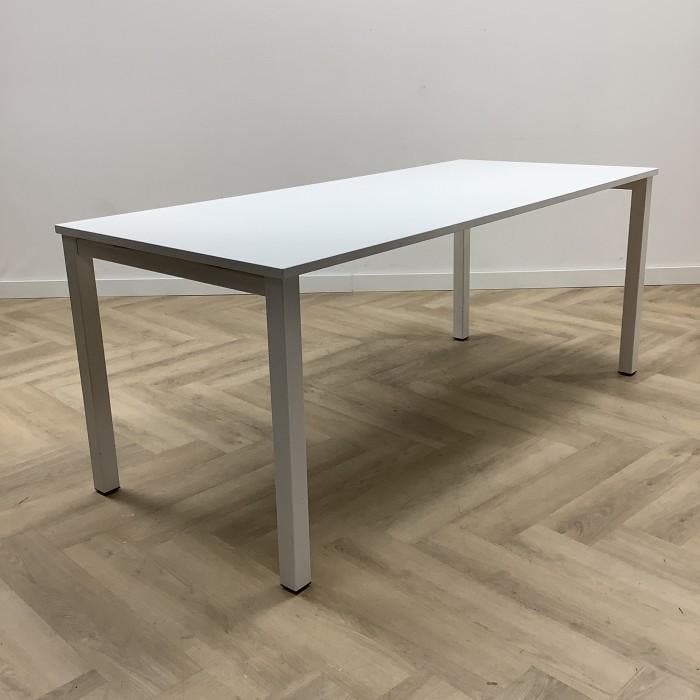 Kinnarps kantinetafel 180x80 cm, wit - Gratis Bezorging, Zakelijke goederen, Kantoor en Winkelinrichting | Kantoormeubilair en Inrichting