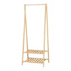[en.casa] Bamboe kledingrek Öckerö 150x60x40 cm, Huis en Inrichting, Kasten | Kledingkasten, Verzenden, Nieuw