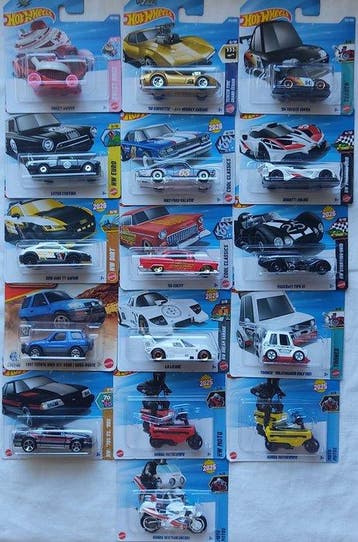 Hot Wheels, Matchbox 1:64 - Modelauto (16) - Hot, Nieuw