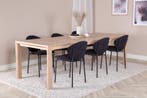 Eetkamerstoel - Felicia  - Zwart - Jörn, Huis en Inrichting, Stoelen, Verzenden, Nieuw