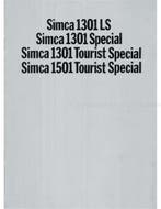 1970 SIMCA 1301 | 1501 BROCHURE NEDERLANDS, Boeken, Nieuw, Author