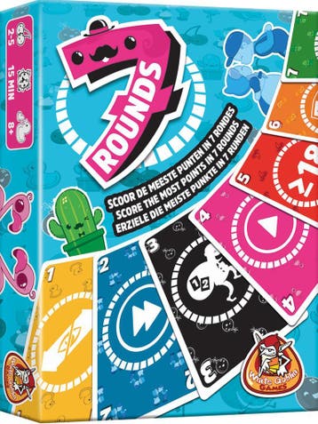 7 Rounds (standaard editie), Hobby en Vrije tijd, Gezelschapsspellen | Kaartspellen, Een of twee spelers, Verzenden, Nieuw, White Goblin games