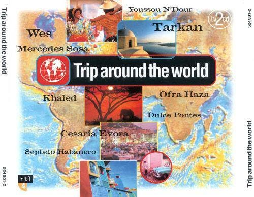 cd - Various - Trip Around The World, Cd's en Dvd's, Cd's | Wereldmuziek, Zo goed als nieuw, Verzenden