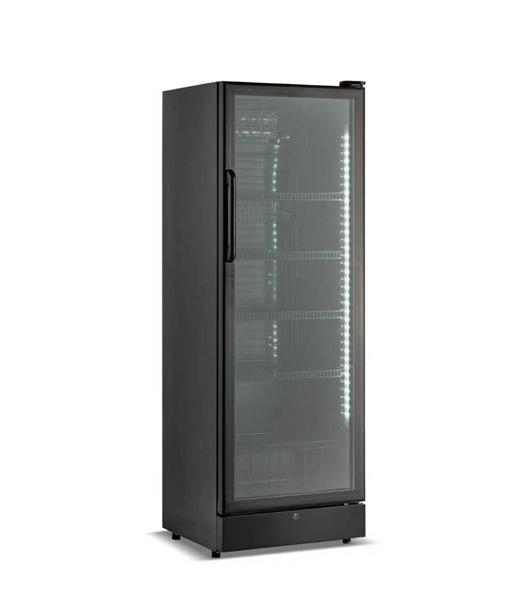 Unnicool Koelkast | 409L | Zwart | +2°C/+10°C | Statisch | W, Witgoed en Apparatuur, Koelkasten en IJskasten, Ophalen of Verzenden