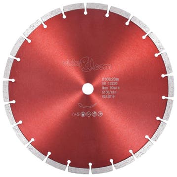 vidaXL Diamantzaagblad 300 mm staal, Doe-het-zelf en Verbouw, Gereedschap | Zaagmachines, Verzenden, Nieuw