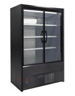 Cervinho Multideck Koelvitrine – 120cm, Zwart, Deuren, Verzenden, Nieuw in verpakking