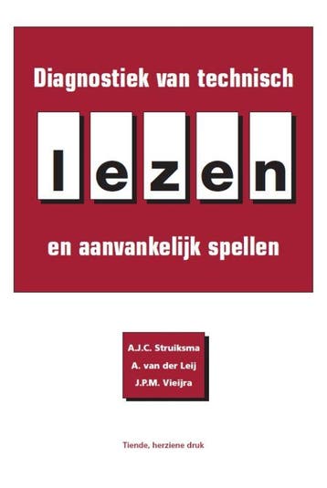 Diagnostiek van technisch lezen en aanvankelijk spellen, Verzenden, Gelezen, A.J.C. Struiksma