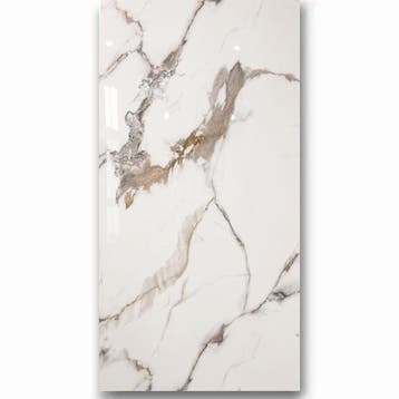 PVC Marmer Paneel Macchia 260x120x0,3cm, Nieuw
