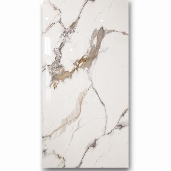 PVC Marmer Paneel Macchia 260x120x0,3cm, Doe-het-zelf en Verbouw, Platen en Panelen