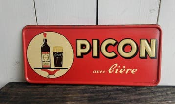 Picon Biere - Reclamebord - Metaal