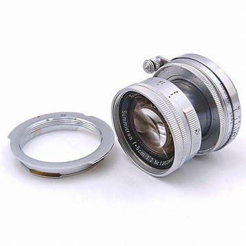Leica Wetzlar Summicron 5cm f/2 Collapsible (LTM / M39) -