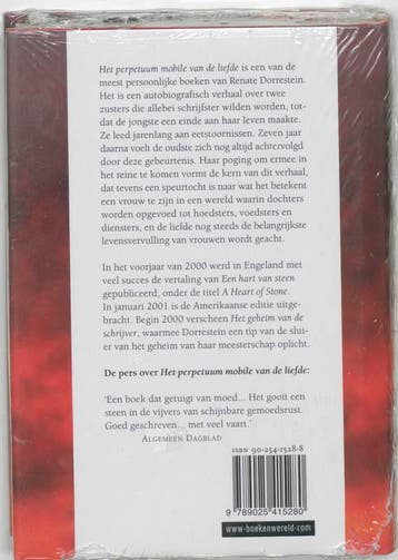 Het perpetuum mobile van de liefde 9789025415280, Verzenden, Gelezen, Renate Dorrestein