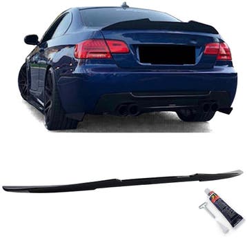 Spoiler passend voor BMW 3 Serie E92 Coupe Glans Zwart, Ophalen of Verzenden, Nieuw