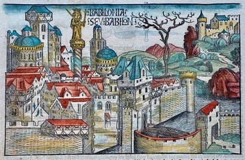 Hartmann Schedel/ Wohlgemut/ Pleydenwurff/Dürer - The, Antiek en Kunst