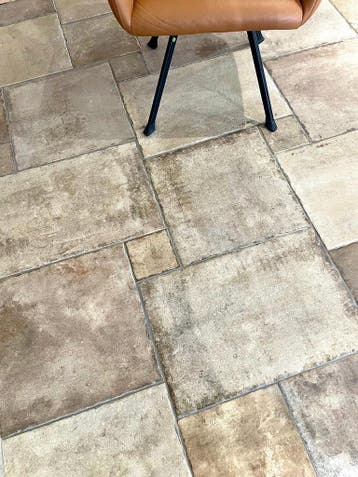 Bourgondische keramische dallen - Franse plavuizen- Tegels, 40 tot 60 cm, 40 tot 60 cm, Verzenden, Keramiek