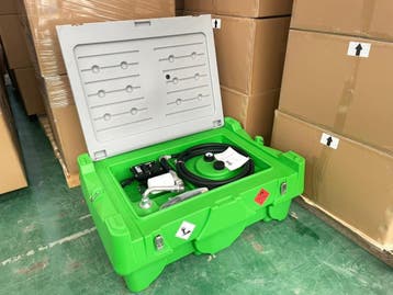 Benzine tank 200 liter mobiele benzinetank met 12 of 230..., Nieuw