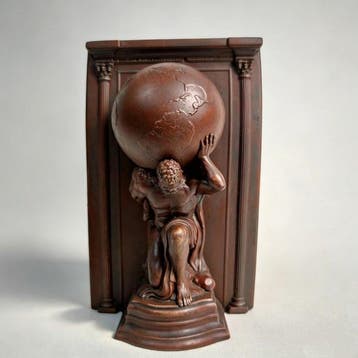 Koudgegoten keramiekKoudgegoten keramiek sculptuur - 15 cm, Verzamelen