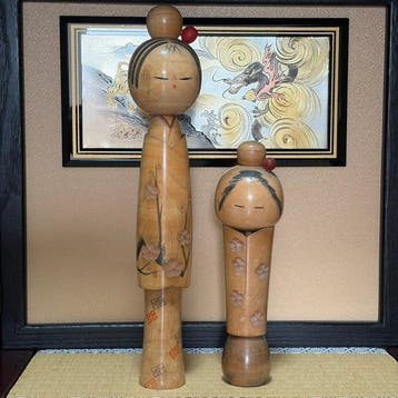 Bekroond kunstenaar Toa Sekiguchi. Paar van 40 cm vintage