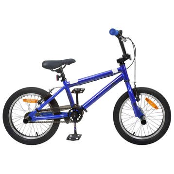 vidaXL BMX Fiets 16 Inch voor 5-8 jaar oud Donkerblauw, Verzenden, Nieuw
