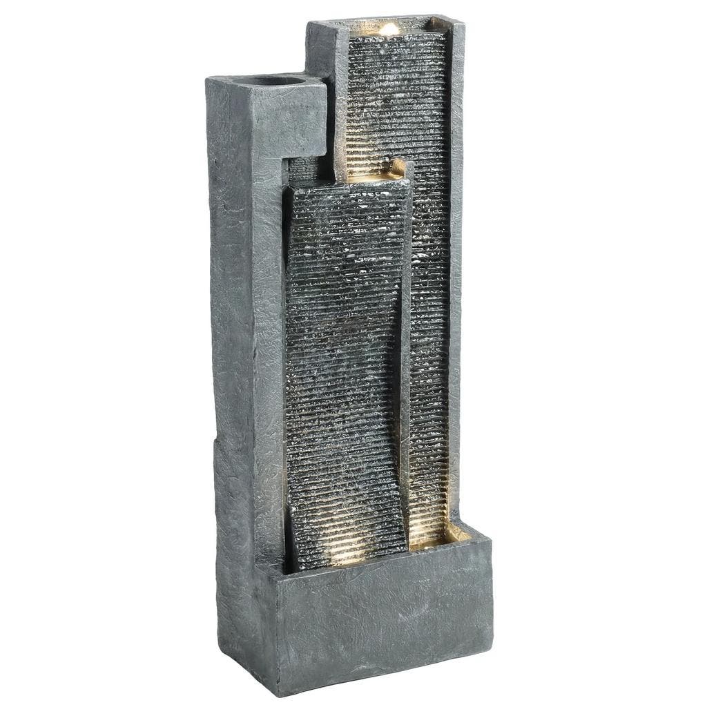 STILISTA® tuinfontein stenen waterval 47 x 28 x 25 cm, met