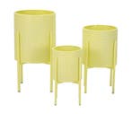 VAASHOUDER IRIS SET 3 STUKS CM Ø 36X56,5-30X48,5-24X37,5, Huis en Inrichting, Woonaccessoires | Vazen, Ophalen of Verzenden, Nieuw