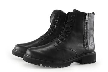 Remonte Veterboots in maat 39 Zwart, Verzenden, Zwart, Overige typen, Remonte
