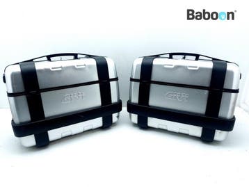 Kofferset BMW R 1200 GS 2008-2009 (R1200GS 08) Givi Trekker, Verzenden, Gebruikt