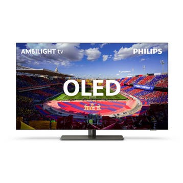 Philips 55OLED808 55 inch 4K OLED Ambilight Smart TV, Ophalen, Philips, Zo goed als nieuw, 100 Hz