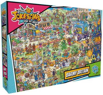 Jokesaws - Barmy Britain Puzzel (1000 stukjes) | Gibsons -, Verzenden, Nieuw