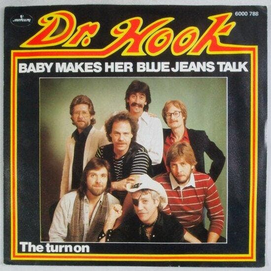 Dr. Hook - Baby makes her blue jeans talk - Single, Cd's en Dvd's, Vinyl Singles, Verzenden